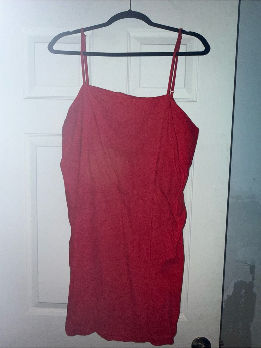 a new day Red Spaghetti Strap Mini Dress